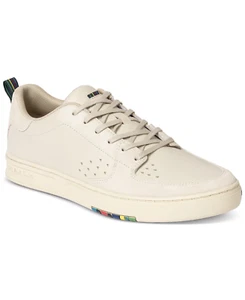 PAUL SMITH 🦓 OFF WHITE COSMO RARE TRAINERS NEW UK9 EU42 US10 RRP £195 - Picture 1 of 6