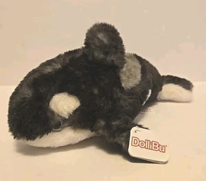 Peluche balena assassina selvatica DolliBu #5379 10 pollici - Foto 1 di 9