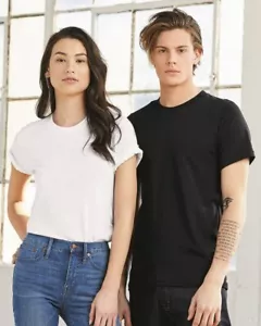 BELLA + CANVAS - Unisex USA-Made Jersey Tee - 3001U - Picture 1 of 13
