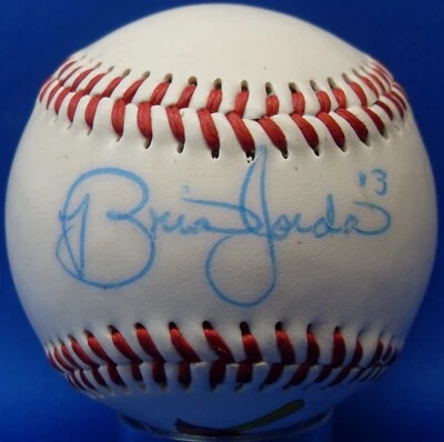 Bola de beisebol Rawlings St. Louis Cardinals autografada autografada assinada por JSA Brian Jordan - Imagem 1 de 4