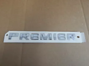 Nuevo fabricante de equipos originales Chevrolet GM Premier 2019-2021 emblema cromado insignia logotipo puerta levadiza trasera - Imagen 1 de 2