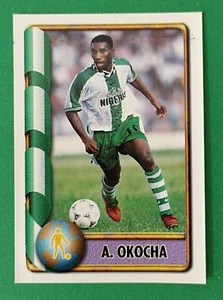 1998 Navarrete France World Cup FIFA Ax Cromo #403 JAY JAY OKOCHA Nigeria Soccer - Picture 1 of 2