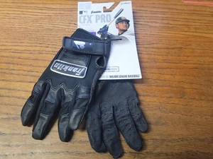 Franklin CFX PRO Batting Gloves Black Youth Large New - Picture 1 of 3