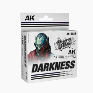 AK INTERACTIVE AK16023 - DARKNESS • THE INKS 30ml - NUOVO - Picture 1 of 4