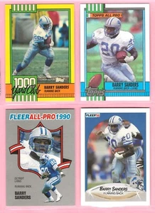 BARRY SANDERS 1990-2015 - Pick Your Cards - Detroit Lions - Picture 1 of 69
