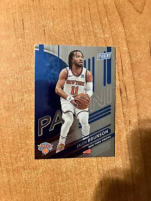 2024 Panini National Convention - Jalen Brunson - #33 Foil Silver Pack Promo - Image 1 of 2