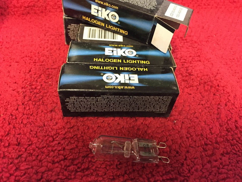 EIKO JCD130V40WG9 130V 40W T4 G9 Base 2700K 5 PCS - Image 1 of 1