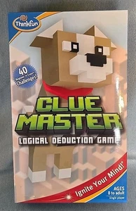 Thinkfun Clue Master Logical Deduction Game Reasoning 40 Challenges NEW - Picture 1 of 3