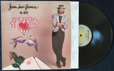 JUAN LUIS GUERRA Y 4.40 " BACHATA ROSA " SPANISH ISSUE LP 1991 ( READ ) - Image 1 of 4