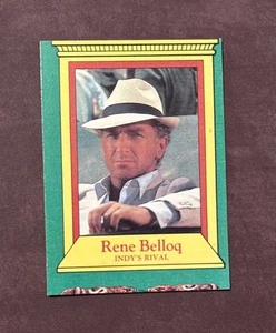 1981 Topps Indiana Jones Raiders of the Lost Ark #4 Rene Belloq MISCUT - Picture 1 of 2