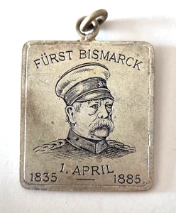 Original Andenken Fürst Bismarck 1. April 1835 -1885 50 Jahre treue Dienste - Picture 1 of 5