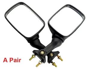 For Kawasaki ZXR250 ZXR400 78A ZX-9 Rearview Mirror Reflector Motorcycle A Pair - Picture 1 of 6