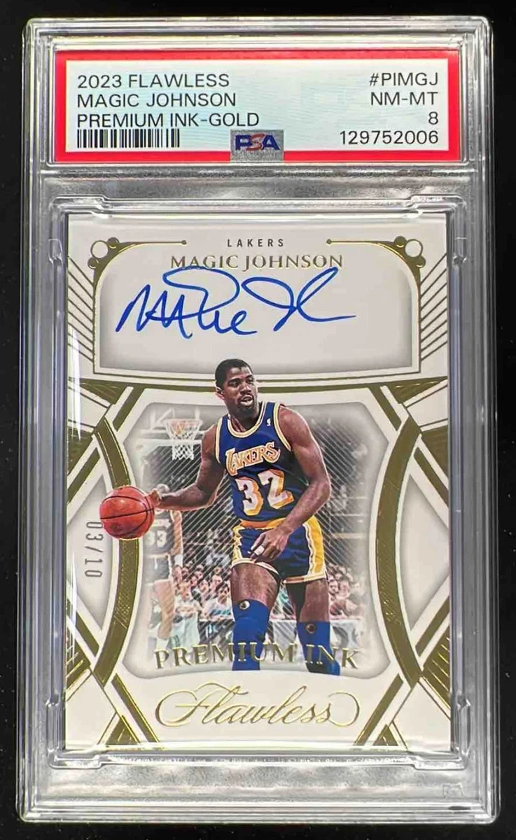 Magic Johnson 10 Graded Basketball Sports Trading Cards