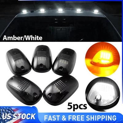 Luz de funcionamiento 5 piezas para Ram ProMaster 1500 2500 3500 LED cabina techo marcador ahumado Foto 1 de 4