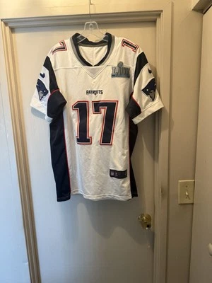 NE Patriots Nike Jersey Super Bowl 53 Size S Brown 17 - Image 1 of 4
