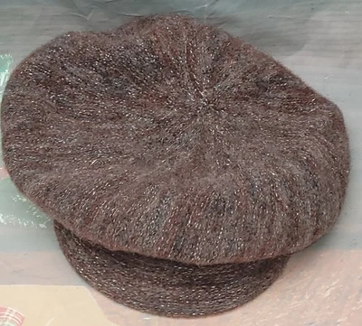 Adora Mujer 100% Lana Paperboy Sombrero Multicolor Cálido Invierno Moda Accesorio  Foto 1 de 4