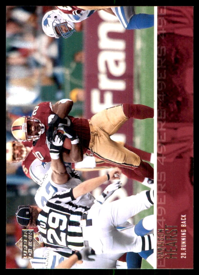 Garrison Hearst 2003 Upper Deck #42 49ers NFL READ FREE SHIPPING AutographDen - Image 1 of 2