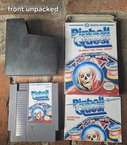 Pinball Quest NES (CIB) RARE includes pictured inserts and manual - Picture 1 of 10