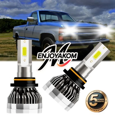 For Chevrolet C3500 1988-2000 LED Headlight Low Beam Bulbs Kit 10000lm White - Image 1 of 4