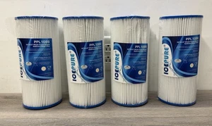 ICEPURE 10" x 4.5" Whole House Sediment Pleated Filter PPL10BB, 4 Pack *Read* - Picture 1 of 5