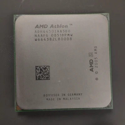 AMD Athlon 64 X2, 2-Core 2-Threads CPU 2.3 GHz ADH445OIAA5DQ 2005 - Image 1 of 2