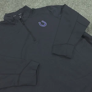 Nike Sweater Mens XXL 1/4 Zip Pullover Indianapolis Colts NFL Football - Picture 1 of 11