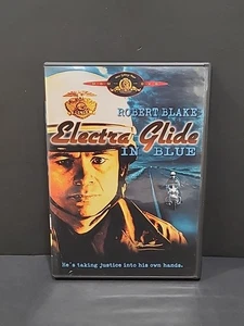 Electra Glide in Blue (DVD, 2005) Robert Blake 1973 Motorcycle Cop Region 1 OOP - Foto 1 di 4