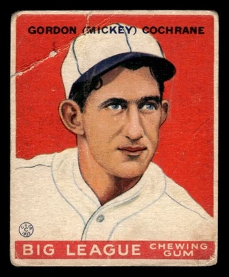 1933 Goudey Baseball #76 Mickey Cochrane PR *e1 - Image 1 of 2
