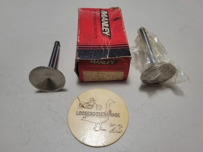 NOVO conjunto de válvulas de admissão Manley 99010-2 para 66-84 Harley Davidson Shovelhead FL FX - Imagem 1 de 4