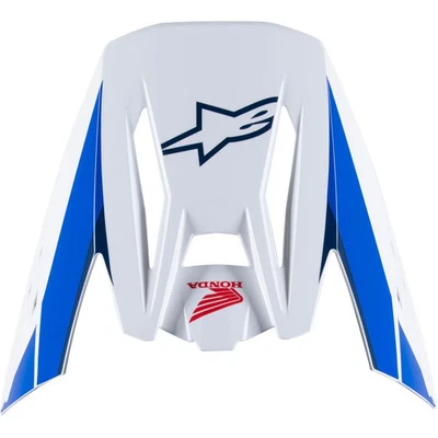 Alpinestars S-M5 Helmet Visor - Honda - White/Blue/Red 8988023-2217-TU - Изображение 1 из 2