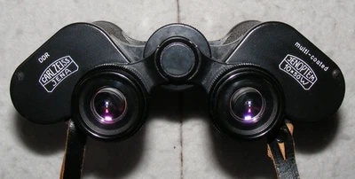 Carl Zeiss Jenoptem 10x50W Multi-Coated binoculars No. 6673599 + case. German. - Image 1 of 4