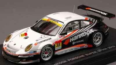 MODELLINO AUTO STATICO EBBRO PORSCHE 911 GT3 SUPER GT300 2010 KINOSHITA 1/43 - Immagine 1 di 4