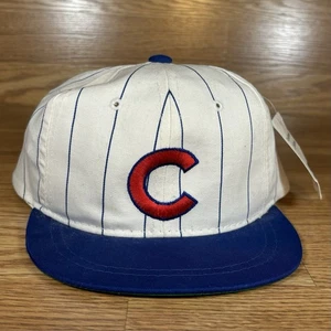 Vintage Chicago Cubs Starter MLB Baseball Jugend Streifen Snapback Sport Mütze Kappe - Bild 1 von 11