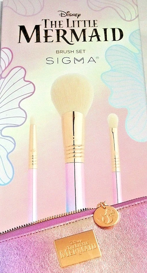 Sigma Beauty x Disney The Little Mermaid Brush Set Limited Edition New FREE SHIP - Image 1 of 4