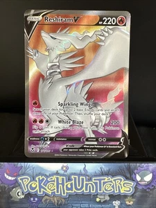 Pokemon Card Reshiram V 172/195 Silver Tempest Ultra Rare Full Art Holo NM - Foto 1 di 1