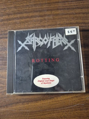 Sarcofago Rotting CD ORIGINAL 1991 Kraze CD 3275-11077-2 Sepultura, Tracy RARE! Foto 1 de 4