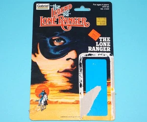 THE LEGEND OF THE LONE RANGER CARDBACK CARD BACK LONE RANGER 1981 GABRIEL - Foto 1 di 2