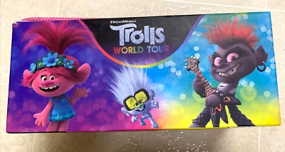 TROLLS  Puzzle Pack Box with Handle 8 puzzles pack x 24 pieces each Complete - Image 1 of 4