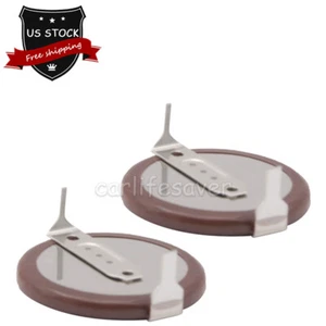 1 Pair 180 degree Rechargeable Batteries fit Remote Key Fob VL2020 For BMW E46 - Picture 1 of 12