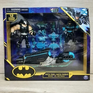 Figuras de acción DC Comics Spin Master Moto-Tank Bane Vs. Batman 1ª edición nuevas - Imagen 1 de 12
