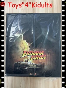 🔥 Hot Toys MMS717 Indiana Jones and the Dial of Destiny (Deluxe Version) NEW - Picture 1 of 2