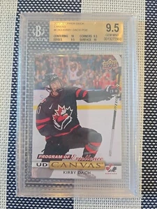 2019-20 Kirby Dach Young Guns Program of Excellence UD Canvas POE YG RC BGS 9.5 - Picture 1 of 2