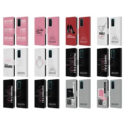 SEX AND THE CITY: PERSONAGENS DE SÉRIES DE TELEVISÃO CAPA DE LIVRO DE COURO TELEFONES HUAWEI 4 - Imagem 1 de 4