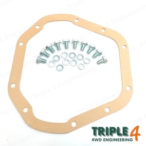 OEM Paper Salisbury Front / Rear Diff Gasket & Bolt Kit Land Rover 101 FC - Picture 1 of 1