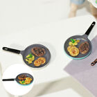 Mini Cutlery Set &amp; Frying Pan Toy for Kids Pretend Play