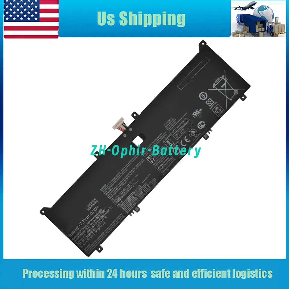 Nueva batería C22N1720 para Asus ZenBook S UX391 UX391U UX391FA UX391UA C22PYJH Foto 1 de 4