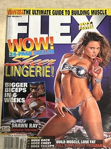 Flex magazine October 2000 - 24 page Lingerie Special Timea Majorova cover - Picture 1 of 8