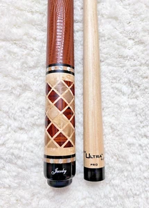 Jacoby Pool Cue w/ 11.75 or 12.75 Pro Shaft (Maple/Cocobolo) HARD CASE & CAPS - Picture 1 of 19