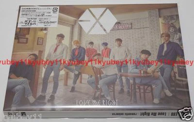 New EXO Love Me Right romantic universe First Limited Edition CD DVD Card Japan - Image 1 of 3