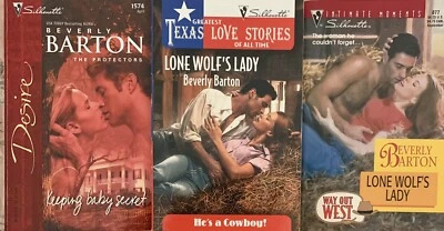 lot ALL by Beverly Barton  ( 3 pb)  romance HEA Foto 1 de 4